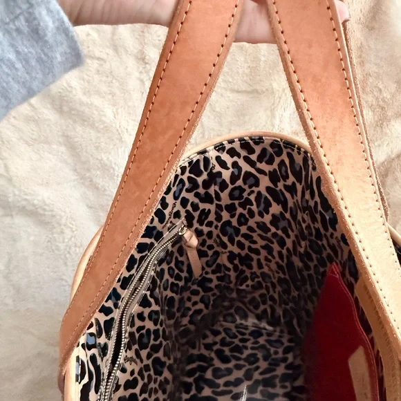 Consuela Black and Tan Floral Tote - Picture 12 of 16